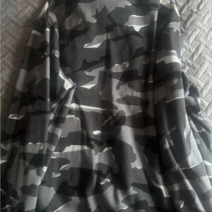 Nike Gray and Black Hoodie